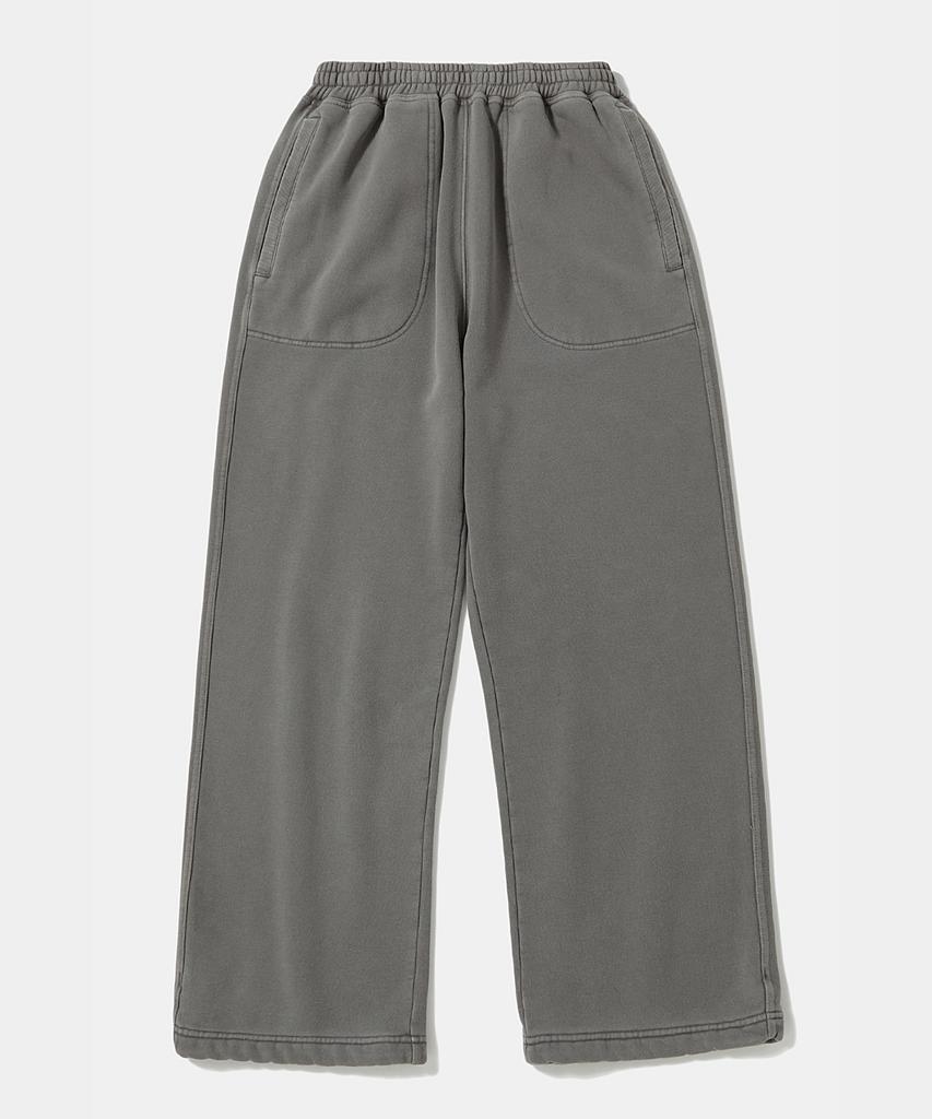 COLUMBIA UNIVERSITY Ny Street Tail Loose-Fit Dyeing Fleece Sweatpants_Gray