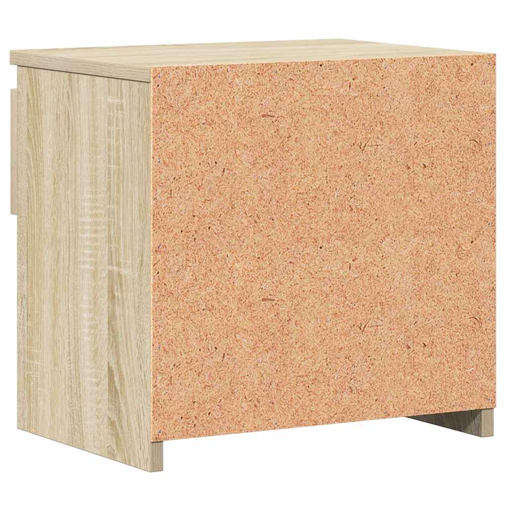 Nightstand Sonoma Oak 40 x 30 x 39 cm Engineered Wood