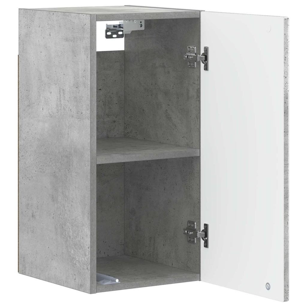 Bathroom Wall Cabinet ARNHEM Concrete Grey 30 x 31 x 59 cm