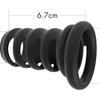 Soft Penis Extender Men Cock Sleeve Ring On Penis Reusable Condoms Spines Sex Studded Enlargement Sex Toys For Male