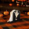 Halloween Napkin Holder, Wood Tombstone Hand Napkin Holder, Decorative Paper Towel Stand for Kitchen Dining Table Party Decor