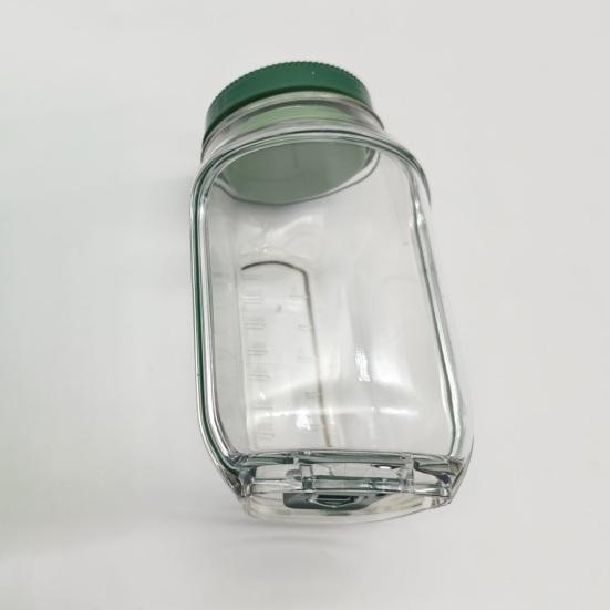 Salad Pods Jar Vertical Layering Container with Built-in Dressing Box & Fork Leak-Proof Converts to Salad Bowl Portable Snack Container for Meal Prep