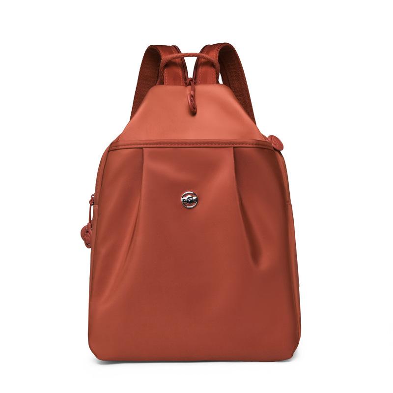 Schoolbag dual-purpose fashion backpack large capacity multi-function small travel chest backpack simple fashion women's messenger bag