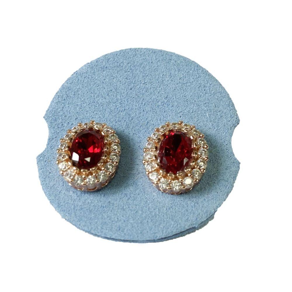 12Pcs Multifunctional Earrings Card Holder Round Round Ring Stand Earrings Display Rack Vacation