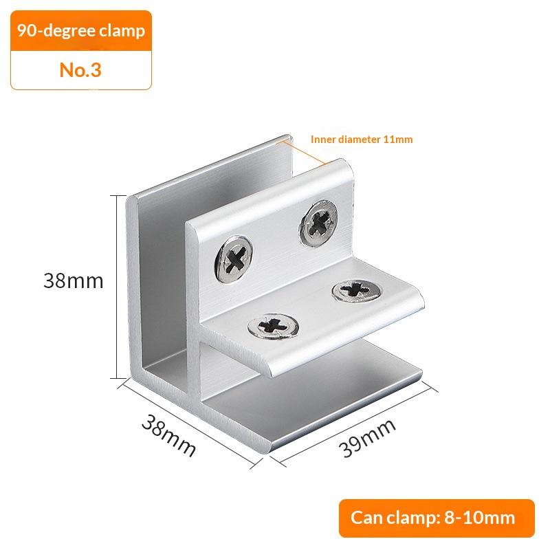 1 buc Gard de Grădină Panou DIY de Îmbinare Plăci Ceramice Clip de Fixare Ranforsat Clește pentru Sticlă Combinație Clip de Fixare Pentru Cabinet Acvariu