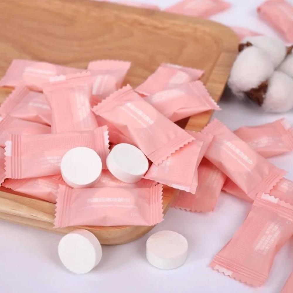 10pcs Portable Absorbent Towels Cotton Cloth Wipes New Small Face Towels