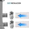 Pool Drain Hose Cuff Replacement Easy Installation Leak-Proof Pool Tubes for Outdoor Swimming Supply