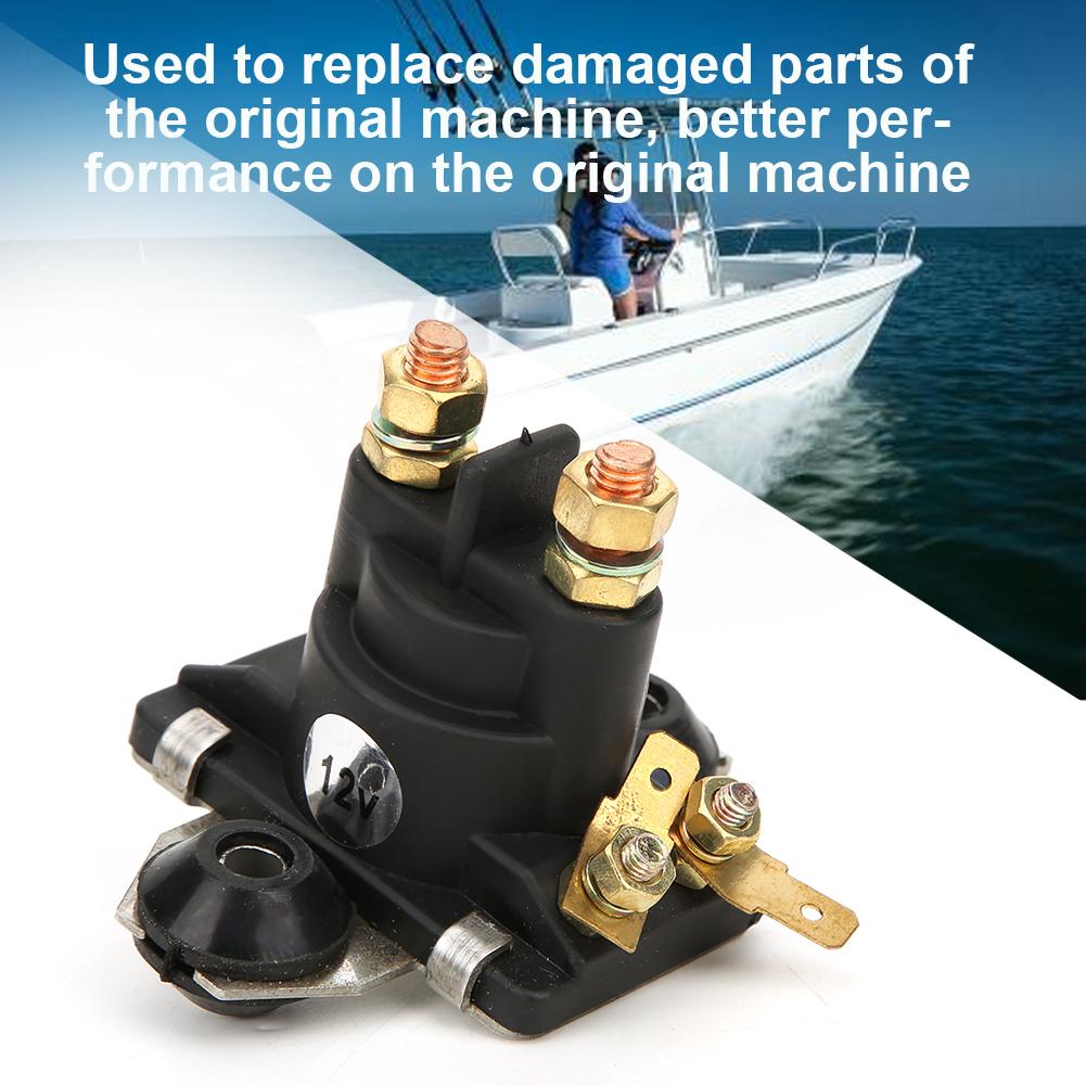 Starter Relay Fit for Yamaha 25 40hp 4 Stroke Engine Outboard Parts 65W 81941 12V