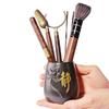 Experience the Essence of Chinese Tea with This 6-piece Tea Ceremony Set Made of Sandalwood and Copper: Six Gentlemen (tea Spoon, Tea Needle, Tea