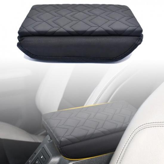 Fit Ford Bronco 2021-2024 Center Console Lid Armrest Cover Cushion Pad Protector