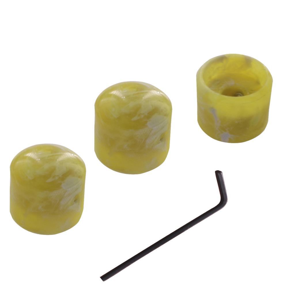 Electric Guitar Potentiometer Button Plastic Button String Button Adjustable Positioner Mounting Button Mica Knob