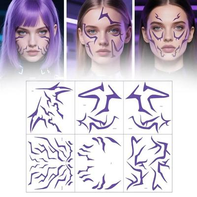 Set de Tatuajes de Ídolos K-Pop: Tatuajes Temporales de Cuerpo Completo para Grupos Masculinos y Femeninos, Pegatinas para Fiestas Láser