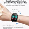 D20 Bluetooth-compatible Rechargeable Smart Watch Clock Calories Heart Rate Sleep Monitor