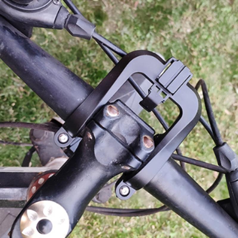 Mountain Biking Accessories Headlight Extension Flashlight Bracket Clip Light Holder Computer Stand Bikes Bracket Clip