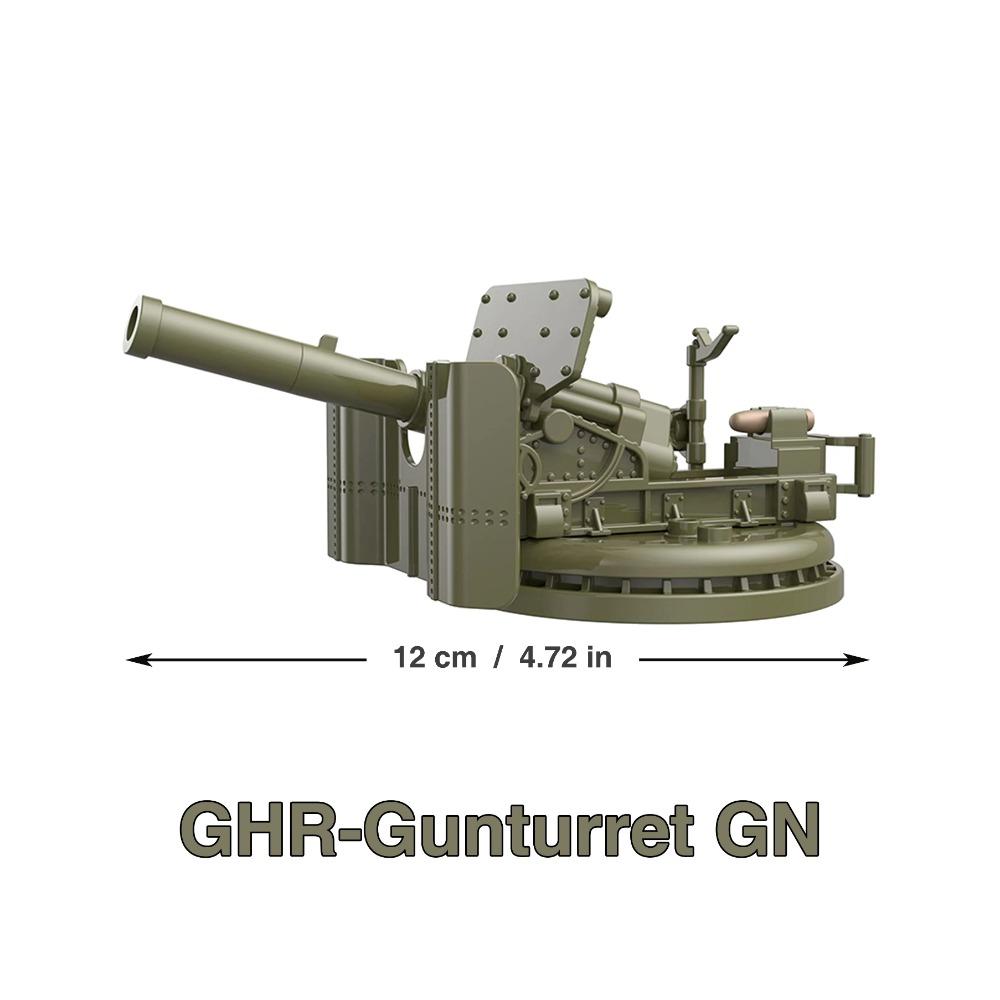 

Вторая мировая война 88-мм зенитная пушка пушка ракетная артиллерия военная армия военное оружие солдат MOC Playmobil модель строительный блок дети ребенок игрушка