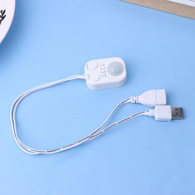 1/2 Stück DC 5V-24V USB PIR Menschlicher Bewegungssensor Detektor Schalter Körper Infrarot Bewegungssensor Timer für LED Lichtleisten