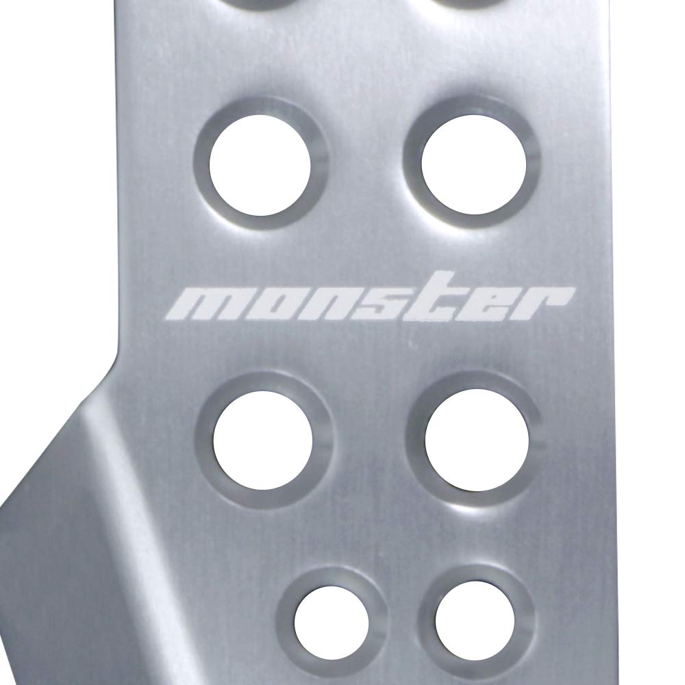 MONSTER SPORT Sport Driving Pedal Clear for Jimny Jimny Sierra Jimny Nomad MT Vehicles Cover, Anodized, [JB64W] / [JB74W] / [JC74W] (JB64 MT)