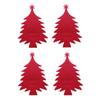4pcs Christmas Tree Cutlery Holder for Kitchen Tableware Fork Knife Spoon Bags