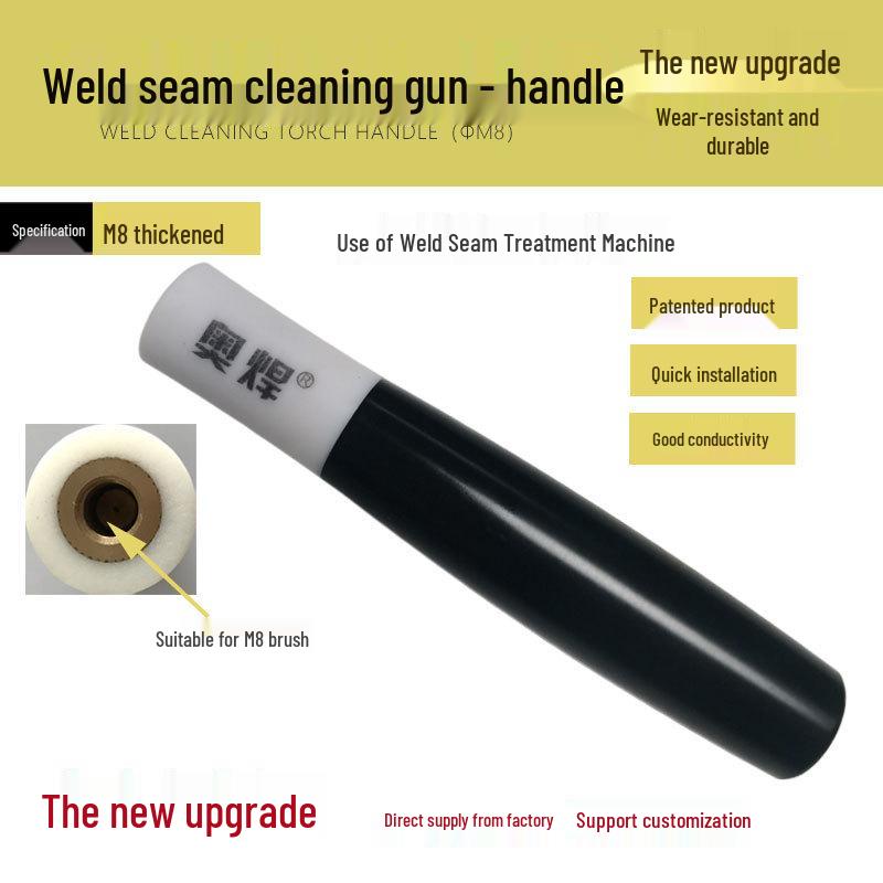 Stainless Steel Electrolytic Weld Cleaning and Polishing Brush with M10 Copper Brush Head