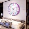 12 İnç 30CM Sessiz Duvar Saati, Yaratıcı ve Şık, Çocuk Odası Ev Oturma Odası Üç Boyutlu Dijital Minimalist Saat
