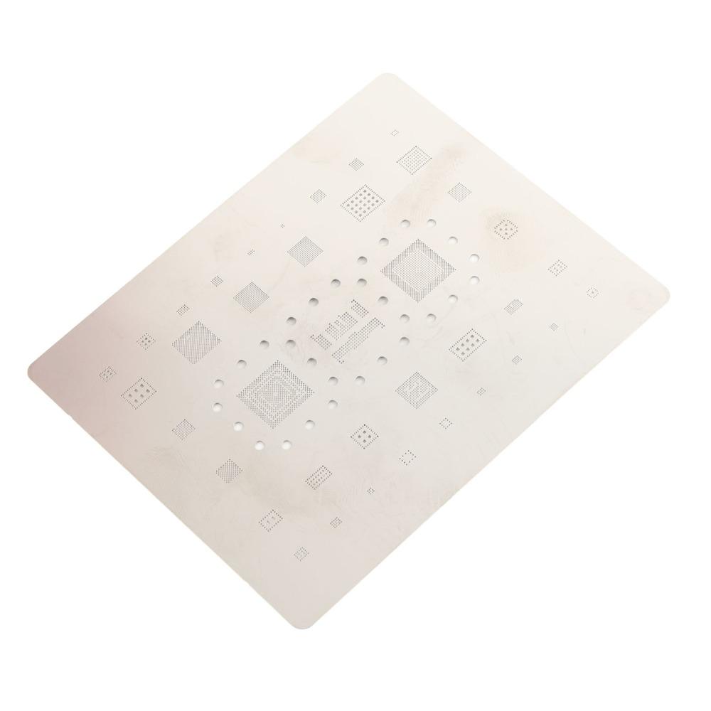 0.12mm Pitch BGA Reballing Stencil with IC Slots Soldering Rework Template  Phone Repair