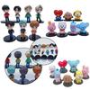 Exquisite 7pcs Set Of Kpop Bangtan Boys Star Figure Dolls For Unique Decor