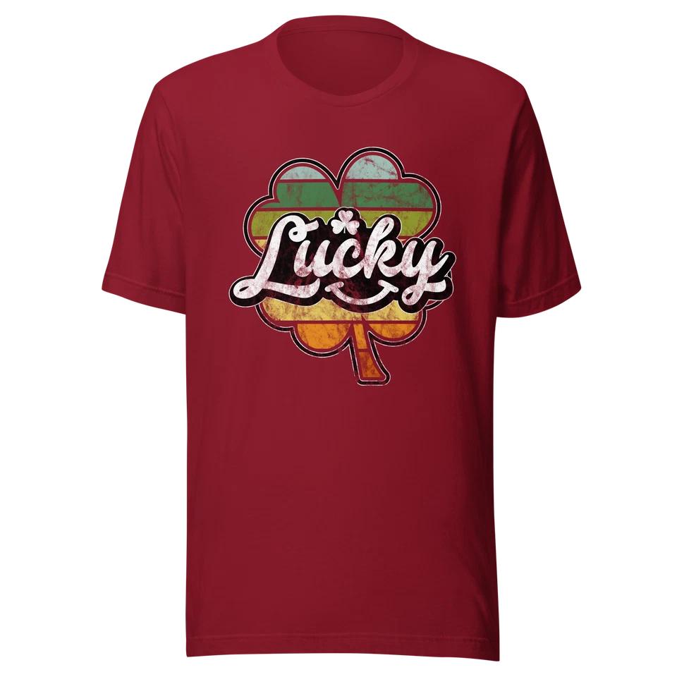 St. Patrick s Day Lucky Shamrock Tee - Embrace the Irish Charm! 2 S