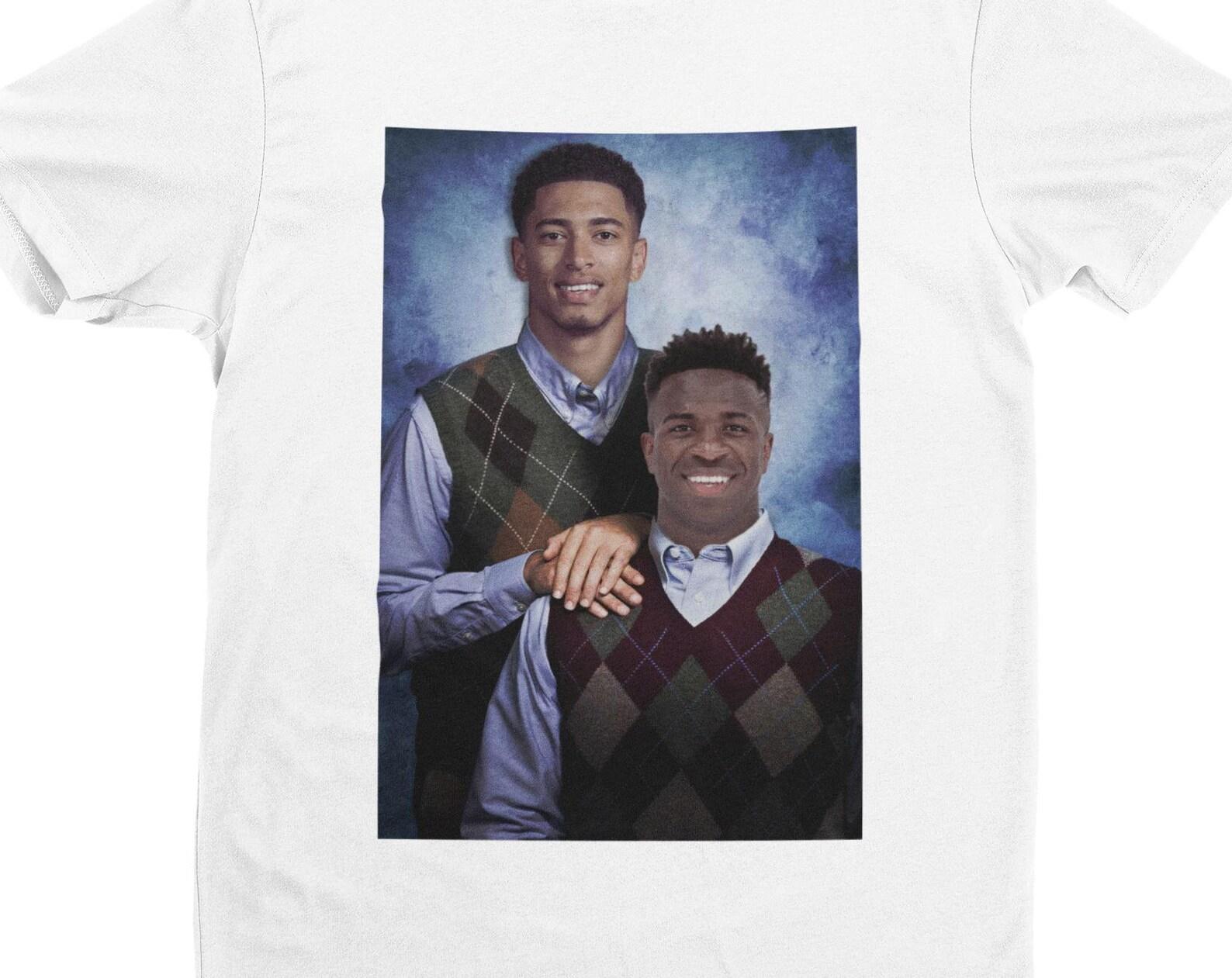 Jude Bellingham & Vini Jr T Shirt | Real Madrid T Shirt | Real Madrid Fan | Real Madrid Gift S