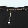 Kaslead New Arrival Women's Clothing Fashion Style Fashion with Chain Belt Long Casual Shorts 2143721