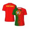 Tricou Cool Imprimat 3D Portugalia Pentru Bărbați Tricou de Fotbal de Vară Sport Alergare Fitness Tricou Streetwear Mânecă Scurtă