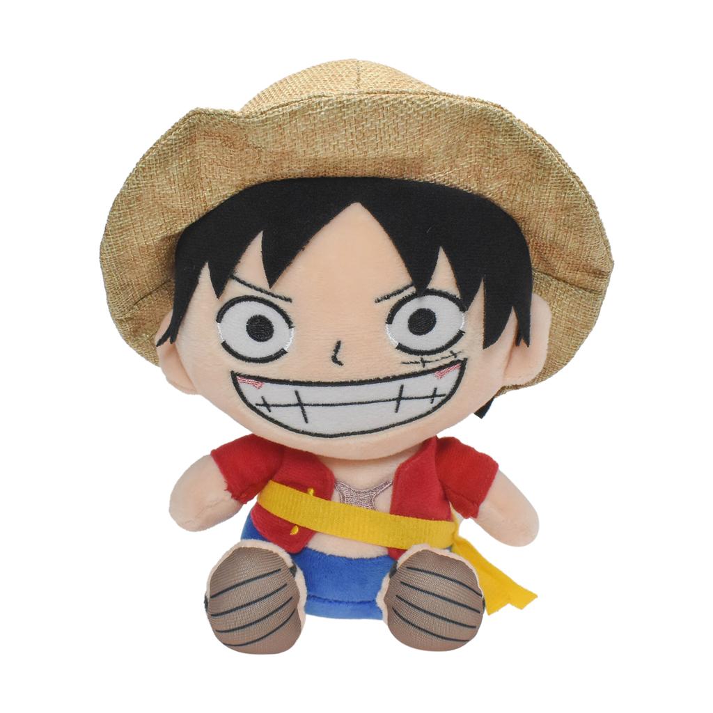 One Piece Plüschtier Luffy Roronoa Zoro Tony Tony Chopper Stoffpuppe Rucksack Dekoration Spielzeug Anhänger Kinder Echtes Anime Geschenk