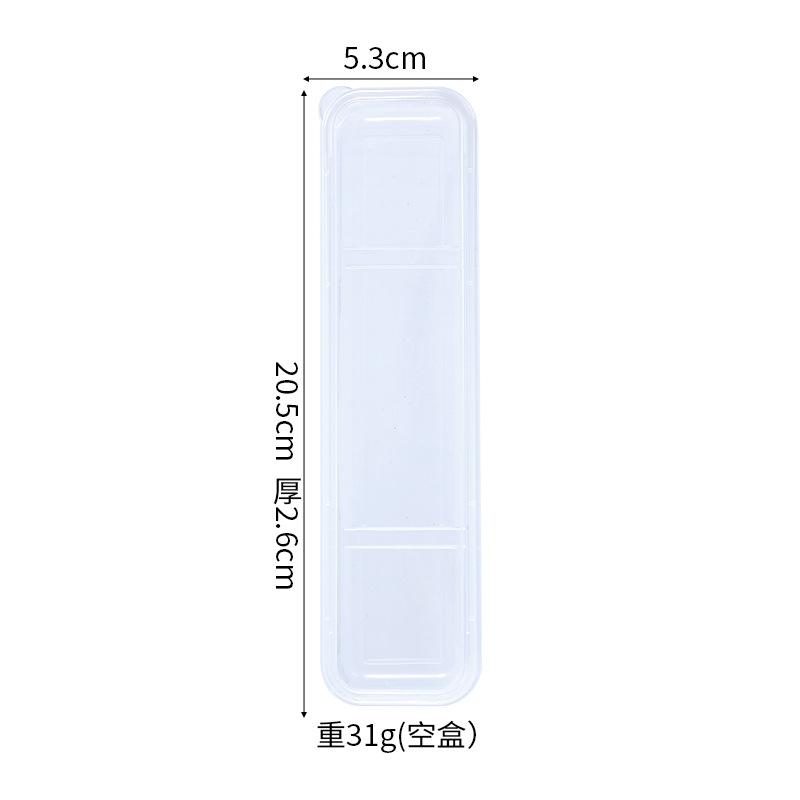 Stainless steel tableware three-piece set, wooden handle, spoon, fork, chopsticks, student outdoor portable tableware set