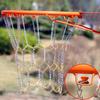 Kovová řetězová basketbalová obruč Galvanizovaná ocel Ocelová basketbalová síť Venkovní hřiště