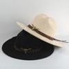 Artificial Suede Fedora Hats Vintage Winter Autumn Wide Brim Gentleman Cowboy Hat Holidays Party Cosplay Hat Sombrero Cap
