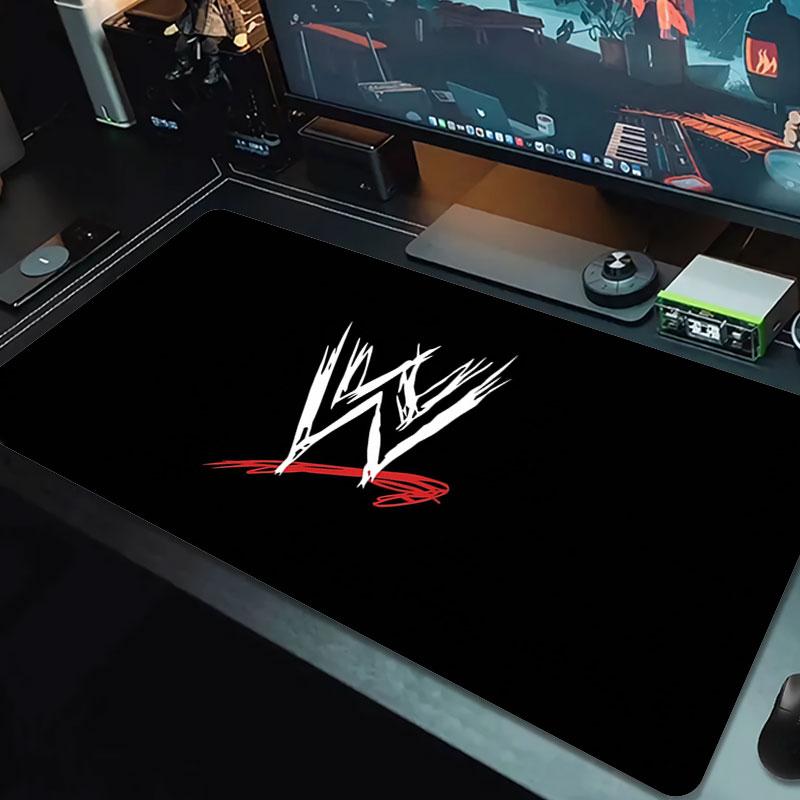 Wu Tang Clan Artwork Large Size Mouse Pad Large Gaming Table Cushion Nonslip Laptop Tablet Big Mousepad Xxl Mat Mini Pc Playmat With Lock Edge