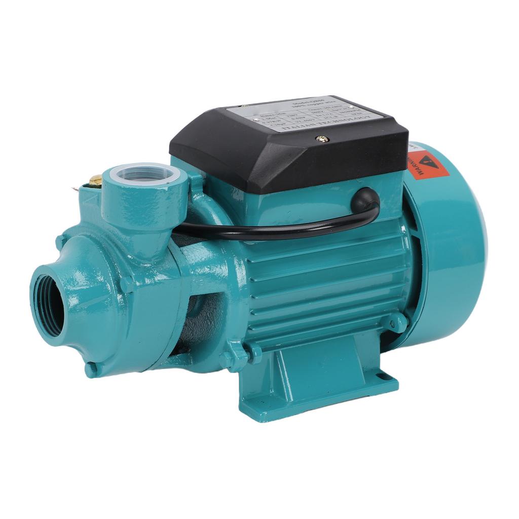 Centrifugal Pump 0.5 Horsepower 36m High Lift 36LPM Flowrate Self Priming Pump for Water Farm Irrigation