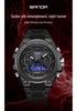 Sanda Creative Spider Men's Outdoor Sports Luminous Multifunctional Watch