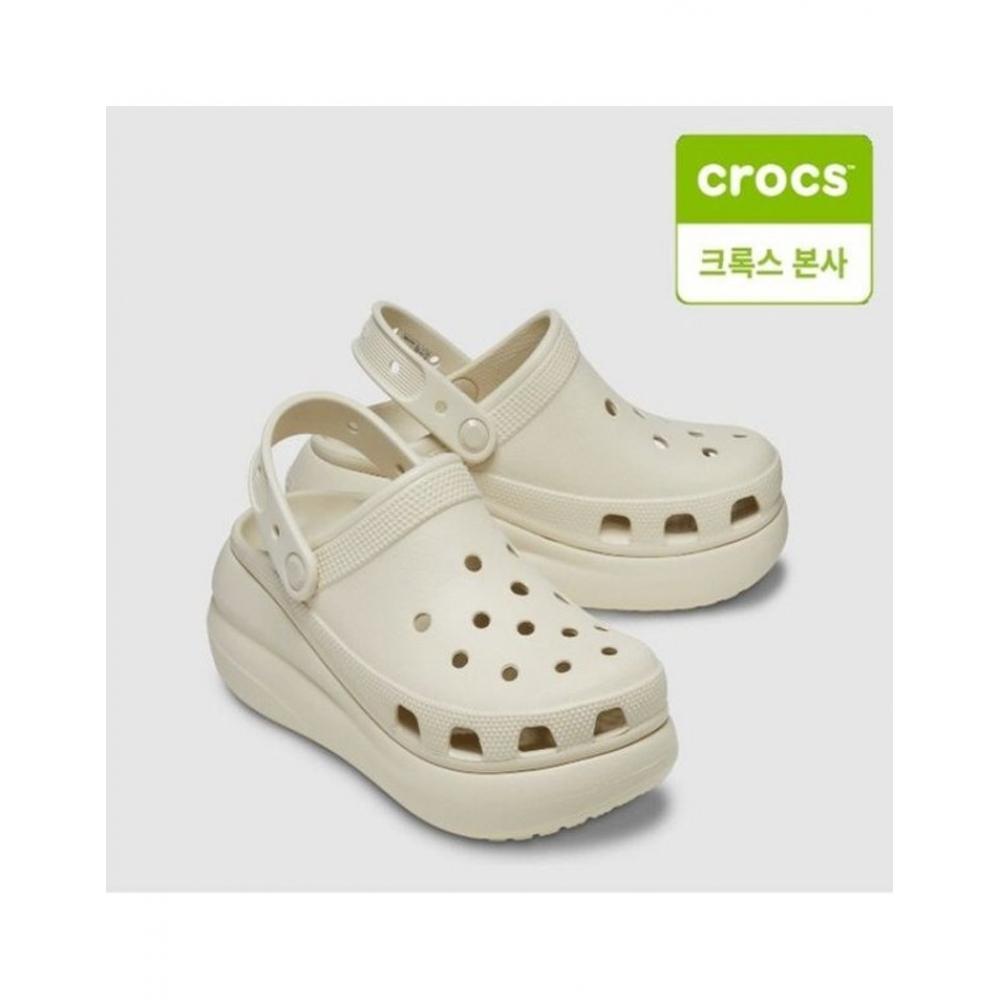 

Crocs Classic Crush Clog 207521 2y2 Bone [Classic Crus beige/240