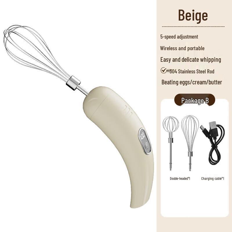 Wutuo Cordless Electric Hand Mixer