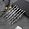 304 Stainless Steel Non-Slip Heat-Resistant Chopsticks - Six-Ring Design for Household and Commercial Use
