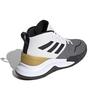 New Adidas Ownthegame Shoes Black/White/Yellow FY6010