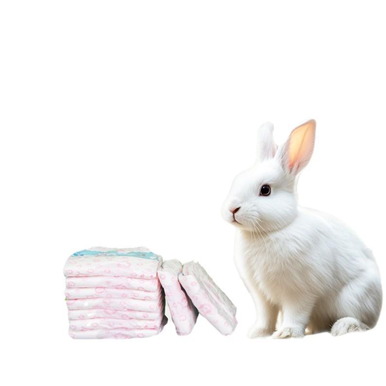 Rabbit Diapers: Physiological Pants for Small Pets, Catch Poop & Urine, Anti-Mess Wearable
