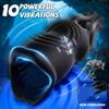 2026 Männer Penis Vibrator Männlicher Masturbator Realistische Lippen & Tentakel Stimulation Stroker 360° Blowjob Sexmaschine für Penis Trainer Verzögerte Ejakulation