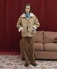 COVERNAT WOMAN Corduroy Pintuck Pants Beige