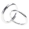 2Pieces/set Personalize Ring Anniversary Wedding Props Couple Rings for Women Men Promise Engagement Wedding Ring Set