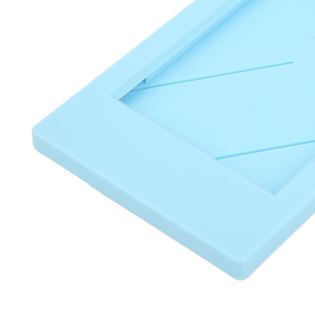 Photo Frame Plastic Rectangle Desktop Classical Stand Picture Frame for for 3in Photos