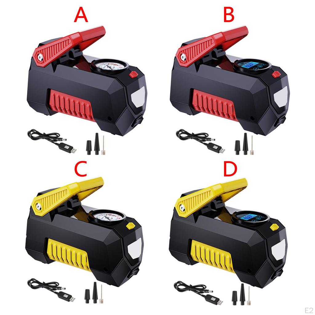 Auto Tire Pump 12V DC Car Air for Motorcycles Basketball Ball