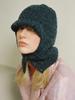 Eosseomnijeu Handmade Knit Balaclava_Charcoal