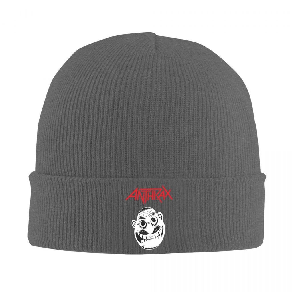 Anthrax Band Knit Hat Beanie Winter Hats Warm Hip Hop Cap Men Women