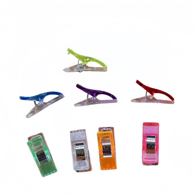 Colorful Plastic Cross Stitch Positioning Clip for Patchwork Sewing